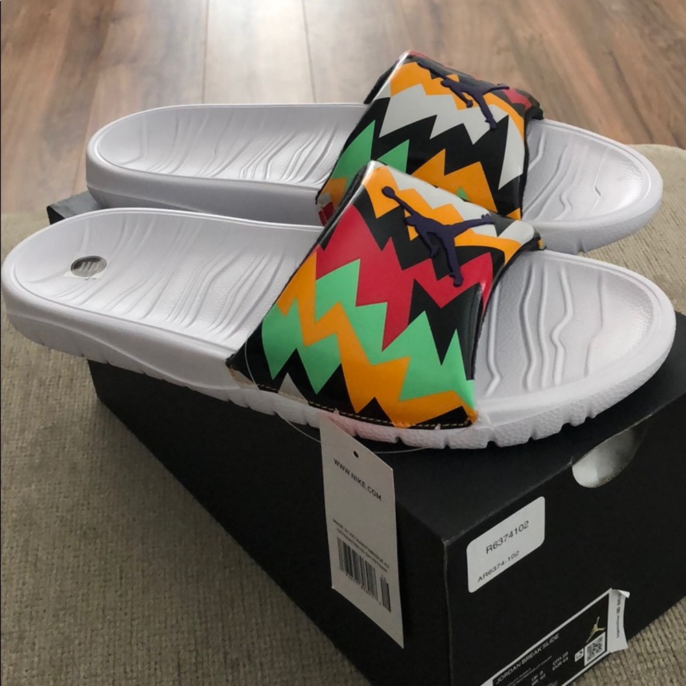 Jordan break slide